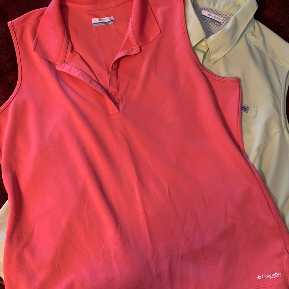 Columbia sleeveless tops
